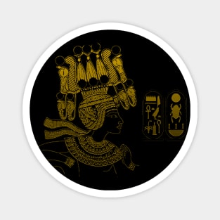 King Tut Gold Magnet